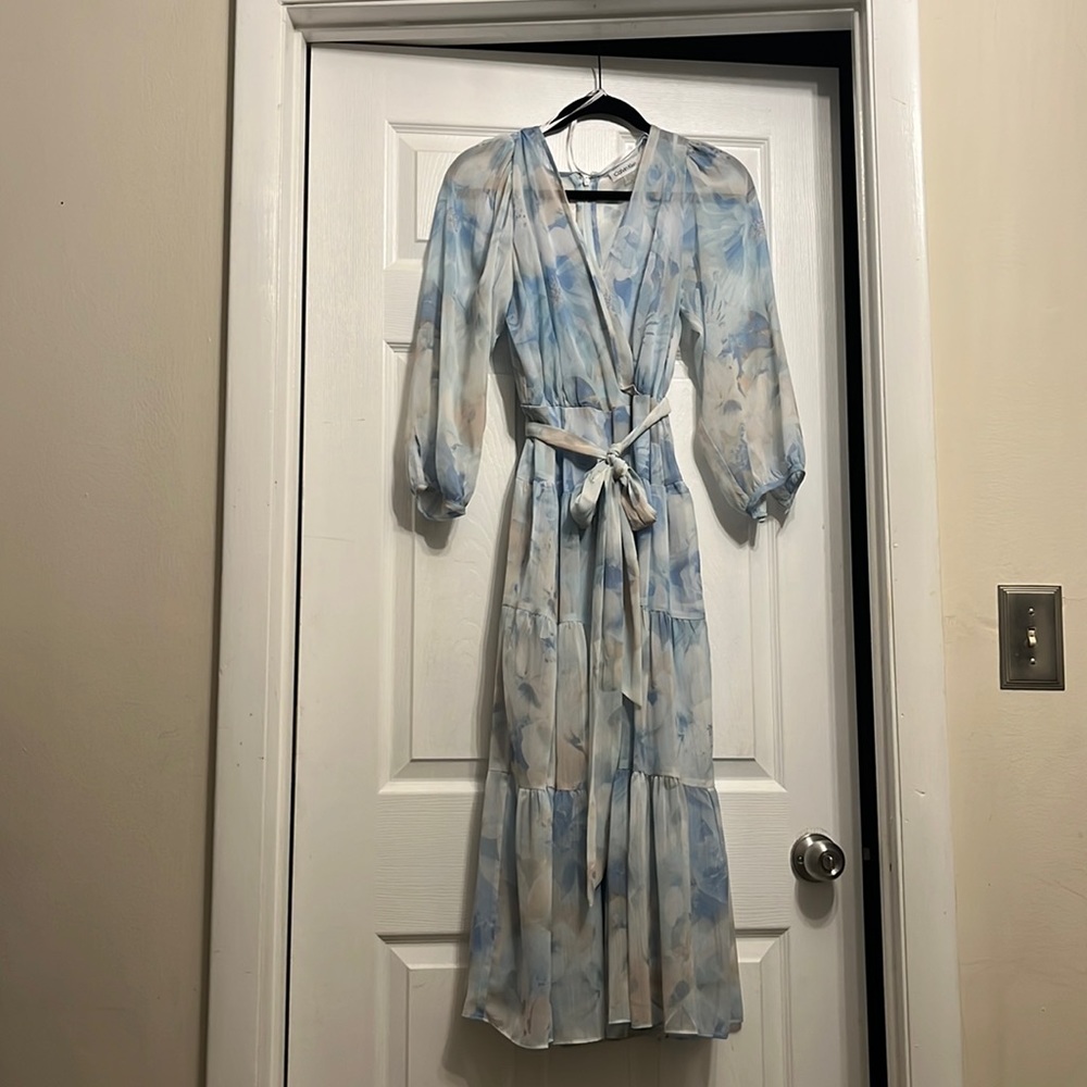 Calvin Klein watercolor dress